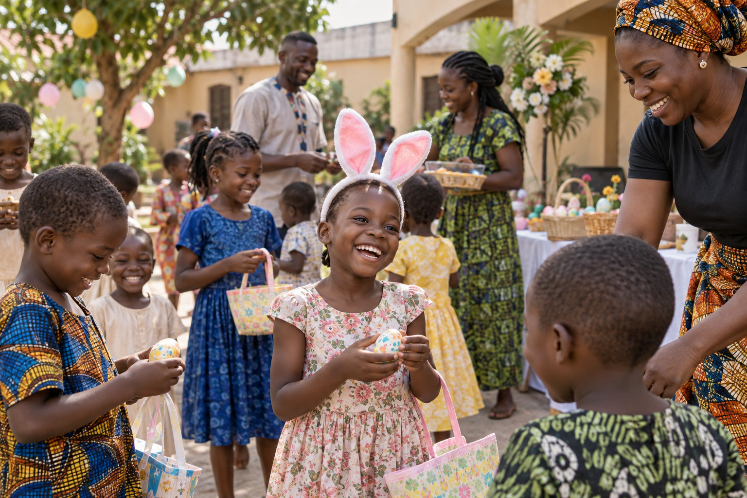A joyful Easter community celebration